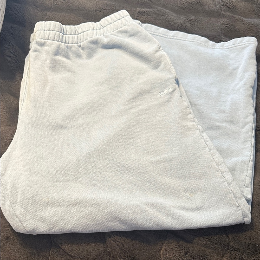 Skims Cozy Light Blue Sweatpants